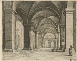 Kircheninterieur Perspektivische Darstellungen (Serientitel)