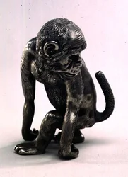 Figur eines Affen für Faberge, ca. 1896-1908