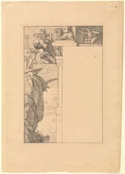 Siegfried kämpft mit dem Torwächter