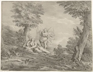 Hagar in der Wüste