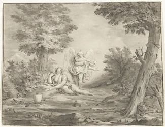 Hagar in der Wüste