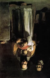 Magdalena Ventura mit ihrem Ehemann und Sohn
