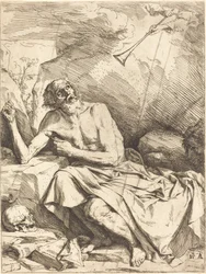 Der heilige Hieronymus hört die Posaune des Jüngsten Gerichts