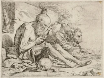 Der lesende heilige Hieronymus