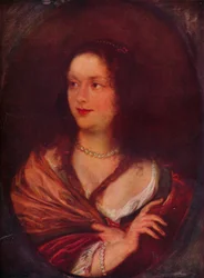 Porträt von Giovanneta, 17. Jahrhundert