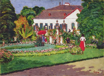 Herrenhaus in Kertvelyes, 1907