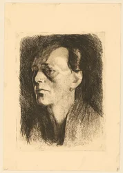 Arbeiterfrau (mit dem Ohrring) (1. Zustand)