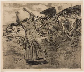 Blatt 5 des Zyklus „Bauernkrieg“