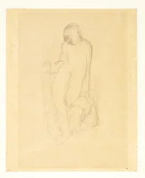 Entwurf für "Der Herr haucht Eva Leben ein"