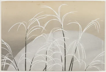 Blumen von hundert Welten (Momoyogusa): Susuki-Gras im Mondlicht