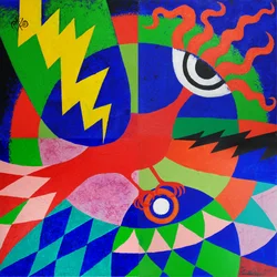 Dynamischer Geometrischer Vogel