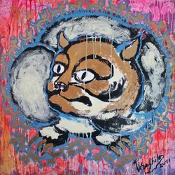 Lebhafter mystischer Kater