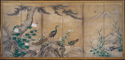 Vögel, Bäume und Blumen