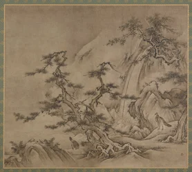 Landschaft, Muromachi-Periode, 1519-1592