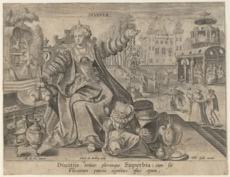 Reichtum Divitiae, um 1600