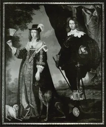 Leonora Christina, Gräfin Ulfeldt 1621-1698 und Valdemar Christian von Schleswig-Holstein 1622-1656