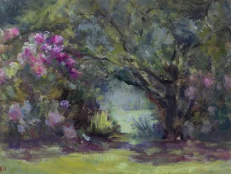 Garten in Curanilahue, Chile, 1998