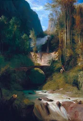 Schlucht bei Amalfi