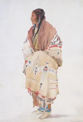 Chan-Cha-Uia-Teuin, Teton Frau