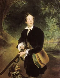 Porträt von Aleksey Konstantinovich Tolstoy