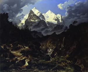 Der Wetterhorn, 1830