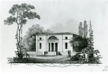 Berlin. Das Simonsche Landhaus & Entwurf zum Mölterschen Landhaus