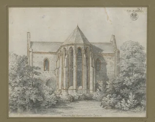 Kloster Chorin. Ansicht der Kirche von Osten
