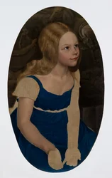 Porträt der Tochter des Künstlers, Marie