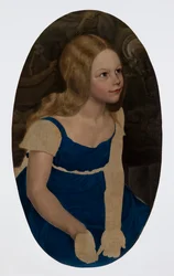 Porträt der Tochter des Künstlers, Marie