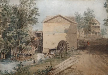 Polotnyany Zavod, ein Familienanwesen der Familie Goncharov, 1839