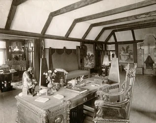 Das Arbeitszimmer des russischen Autors Leonid Andrejew