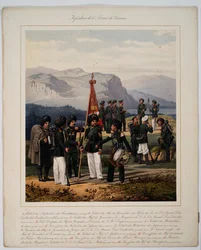 Infanterie der russischen Kaukasusarmee, 1867