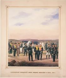 St. Petersburger Leibgarde-Grenadierregiment von König Friedrich Wilhelm III., 1871