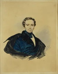 Porträt von Graf Fjodor Fjodorowitsch Golizyn 1794-1854, 1833