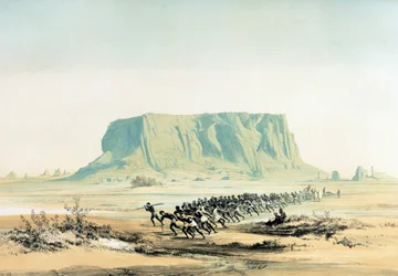 Ansicht des Berges Barkal