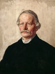 Porträt von Gustav Freytag 1816-1895, 1886-1887