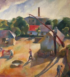 Ein Bauerndorf