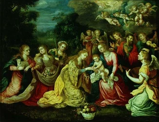 Die mystische Hochzeit der hl. Katharina