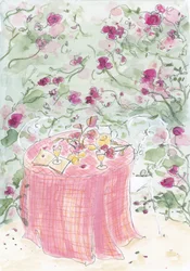Sommerlimonaden-Gartenparty