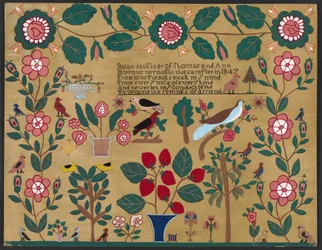 Stickmuster, ca. 1936