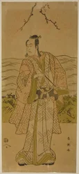 Der Schauspieler Ichikawa Omezo I