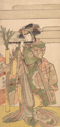 Der dritte Segawa Kikunojo als Frau, ca. 1780