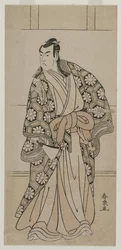 Ichikawa Monnosuke II als ein Herr, 1780er
