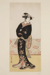 Schauspieler Segawa Kikunojo III als Ohan