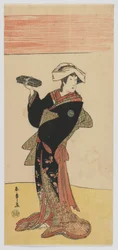 Kabuki-Schauspieler Nakamura Riko, Edo-Periode, ca. 1791-92