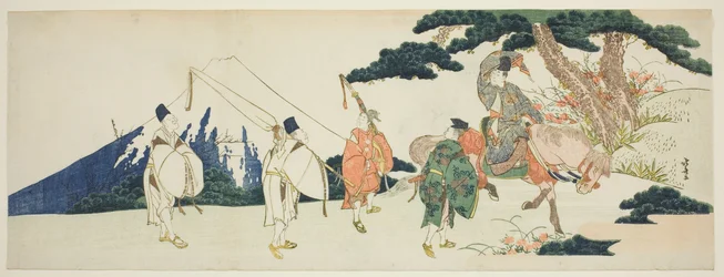 Die östliche Reise des berühmten Dichters Ariwara no Narihira