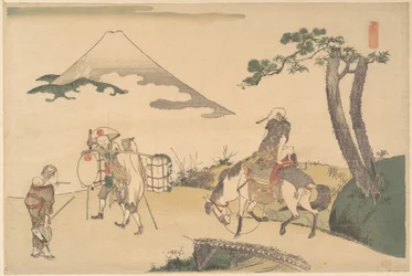 Der Gipfel des Berges Fuji