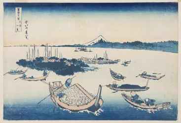 Tsukuda-jima in der Provinz Musashi