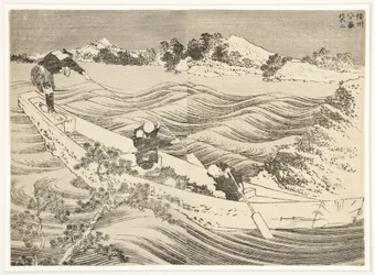 Yatsugatake in der Provinz Shinano, 1834-35