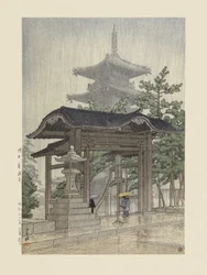 Zensetsu-Tempel in Sanshu (1937)